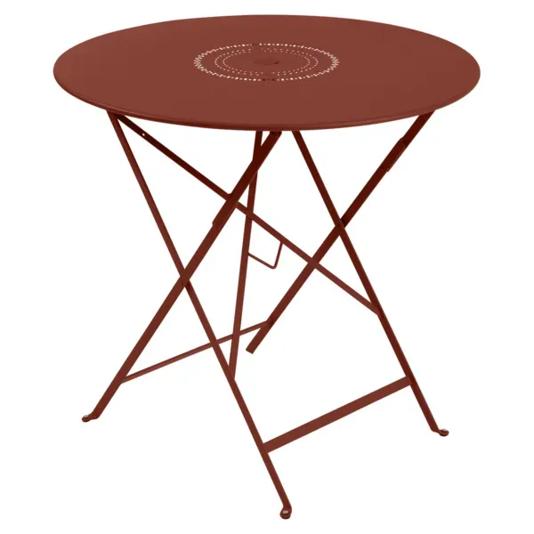 Fermob Table FLOREAL - 20 ocre rouge - Ø 77 cm