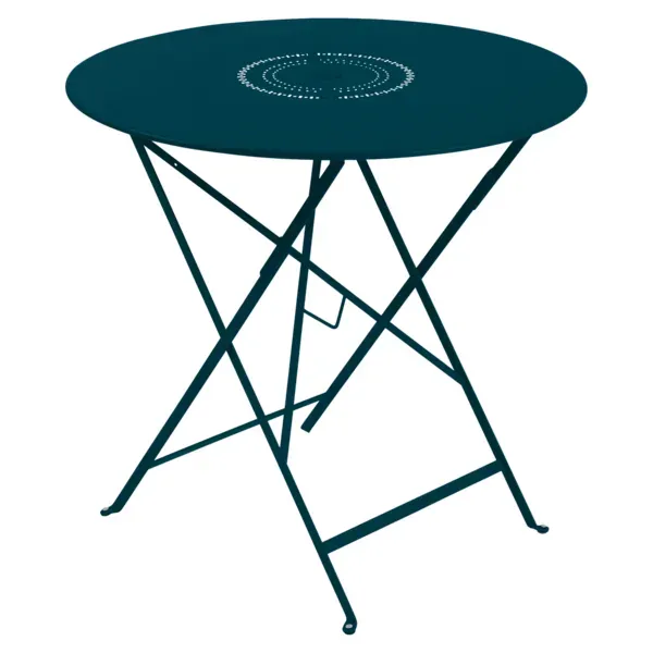 Fermob Table FLOREAL - 21 bleu acapulco - Ø 77 cm