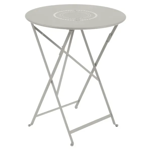 Fermob Table FLOREAL - A5 gris argile - Ø 60 cm