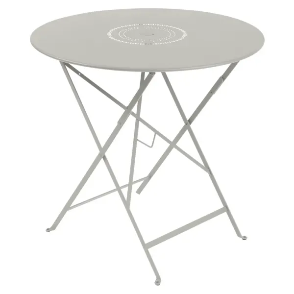 Fermob Table FLOREAL - A5 gris argile - Ø 77 cm