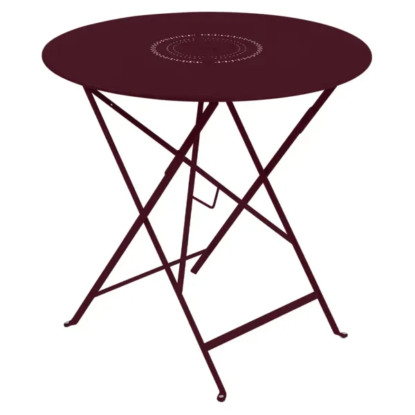 Fermob Table FLOREAL - B9 cerise noire - Ø 77 cm