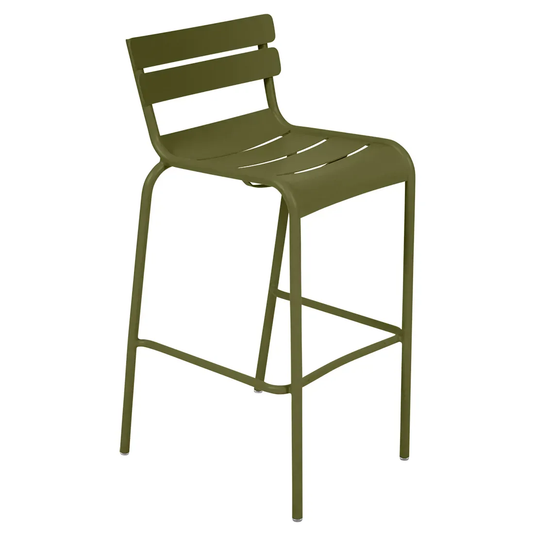 Fermob Tabouret de bar LUXEMBOURG avec dossier - D3 Pesto