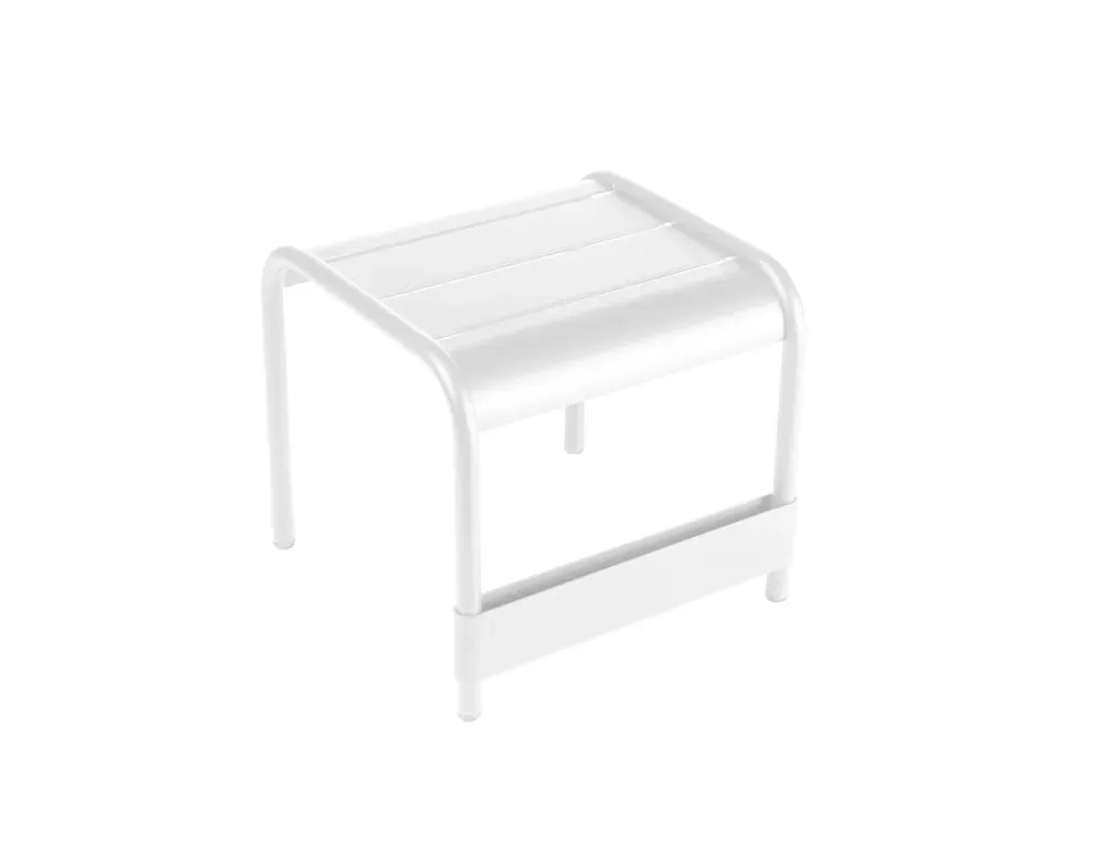 Fermob Petite table d'appoint LUXEMBOURG  - 01 blanc coton