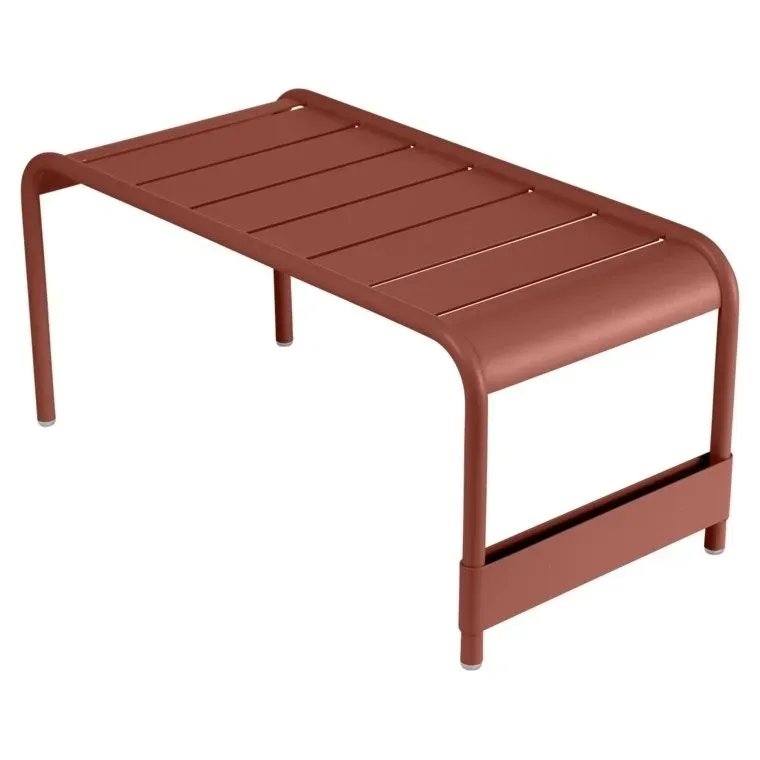 Fermob Table d'appoint LUXEMBOURG grand modèle - 20 ocre rouge