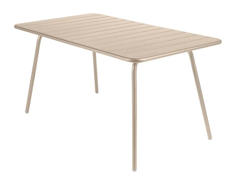 Fermob Table LUXEMBOURG - 14 muscade - 143 x 80 cm