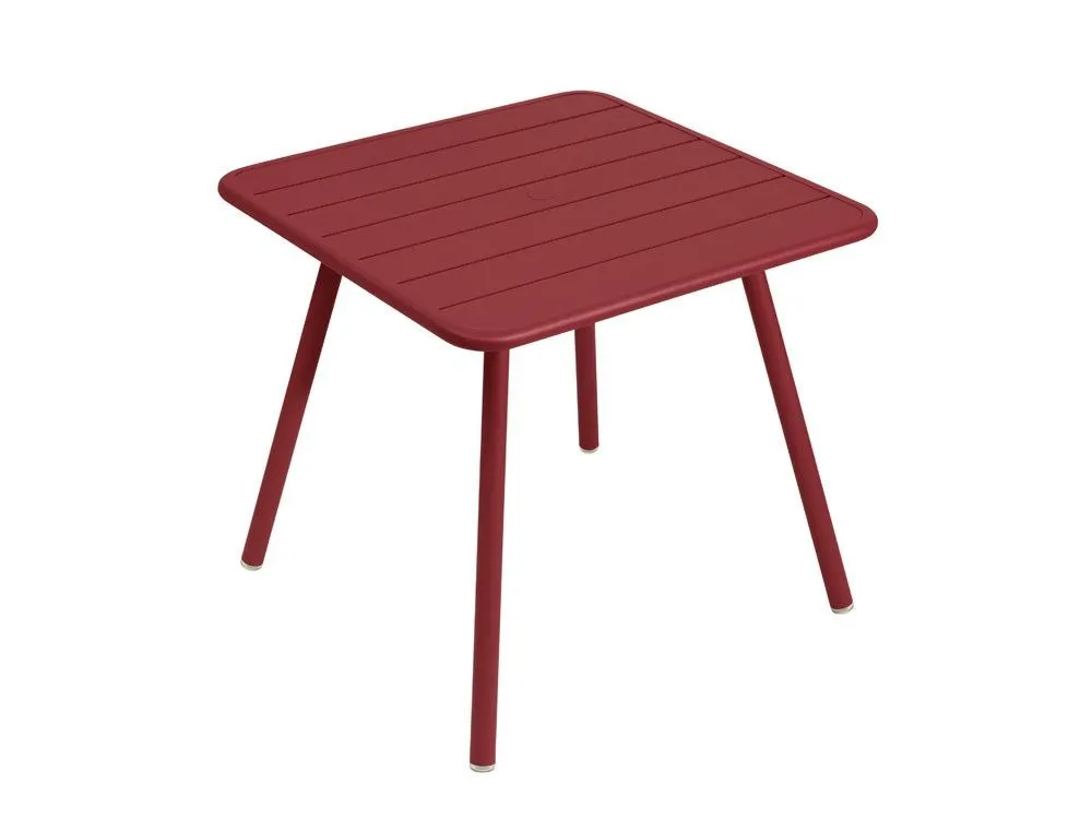 Fermob Table LUXEMBOURG - 43 piment - 80 x 80 cm