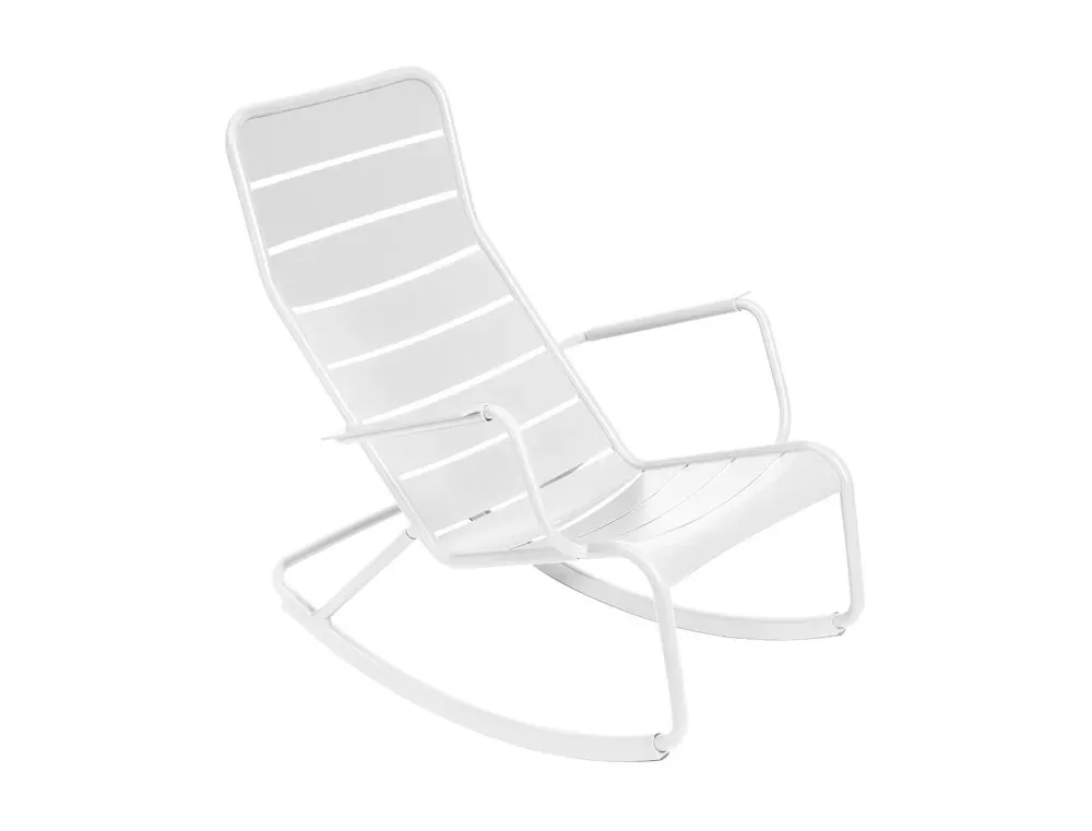 Fermob Chaise à bascule LUXEMBOURG - 01 blanc coton