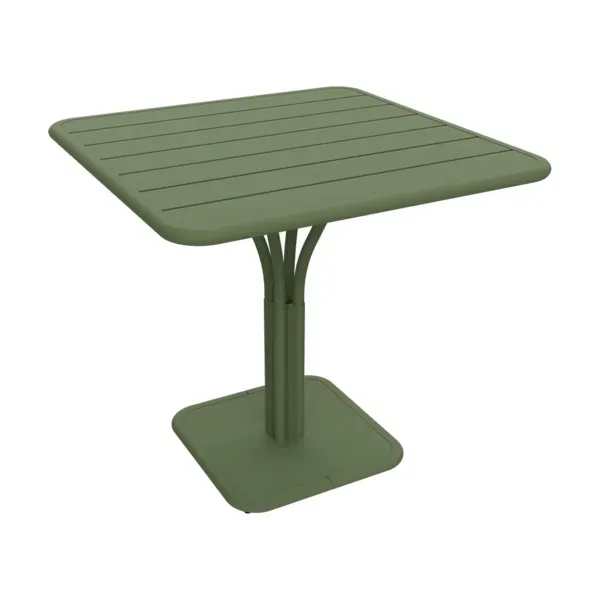 Fermob Table LUXEMBOURG avec socle colonne - 82 cactus mat
