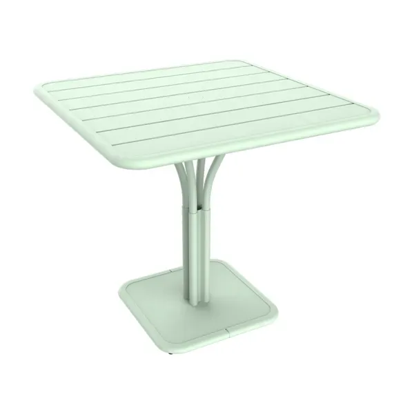 Fermob Table LUXEMBOURG avec socle colonne - A7 menthe glaciale