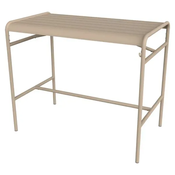 Fermob Table de bar LUXEMBOURG haute - 14 muscade