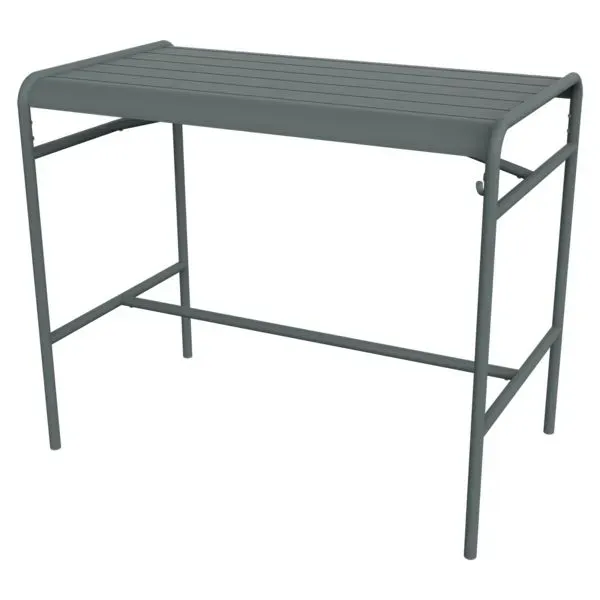 Fermob Table de bar LUXEMBOURG haute - 26 gris orage