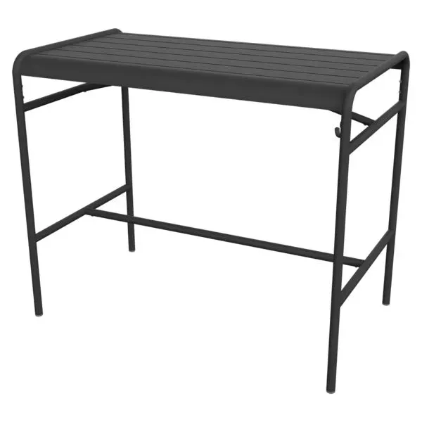 Fermob Table de bar LUXEMBOURG haute - 47 anthracite mat