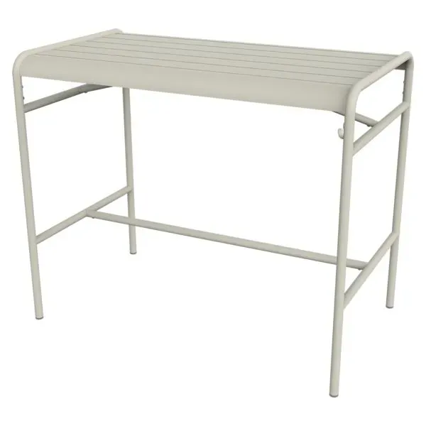 Fermob Table de bar LUXEMBOURG haute - A5 gris argile