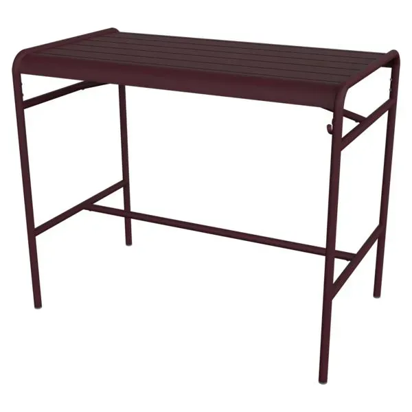 Fermob Table de bar LUXEMBOURG haute - B9 cerise noire