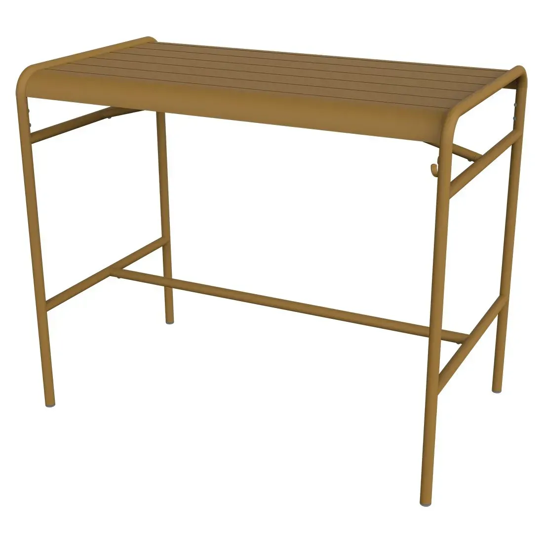 Fermob Table de bar LUXEMBOURG haute - D2 Pain d'épices