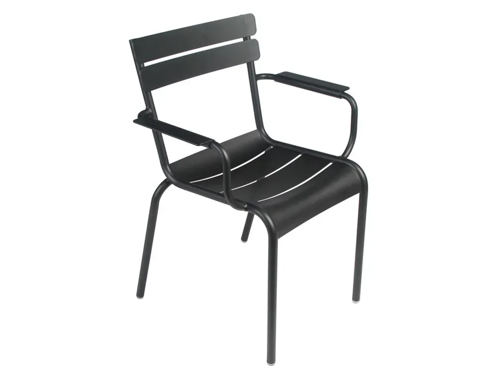 Fermob Chaise à accoudoirs LUXEMBOURG - 42 réglisse