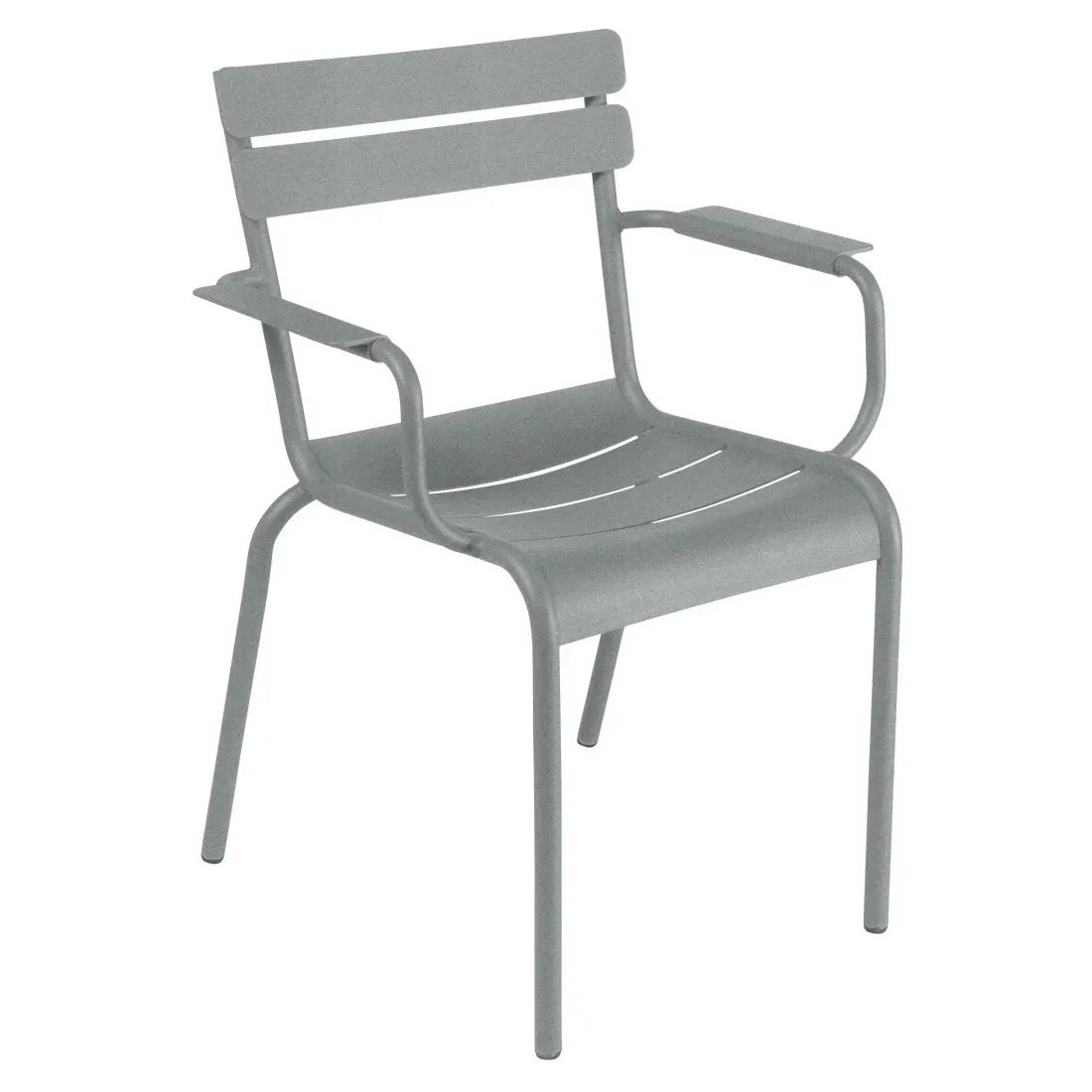 Fermob Chaise à accoudoirs LUXEMBOURG - C7 Gris lapilli