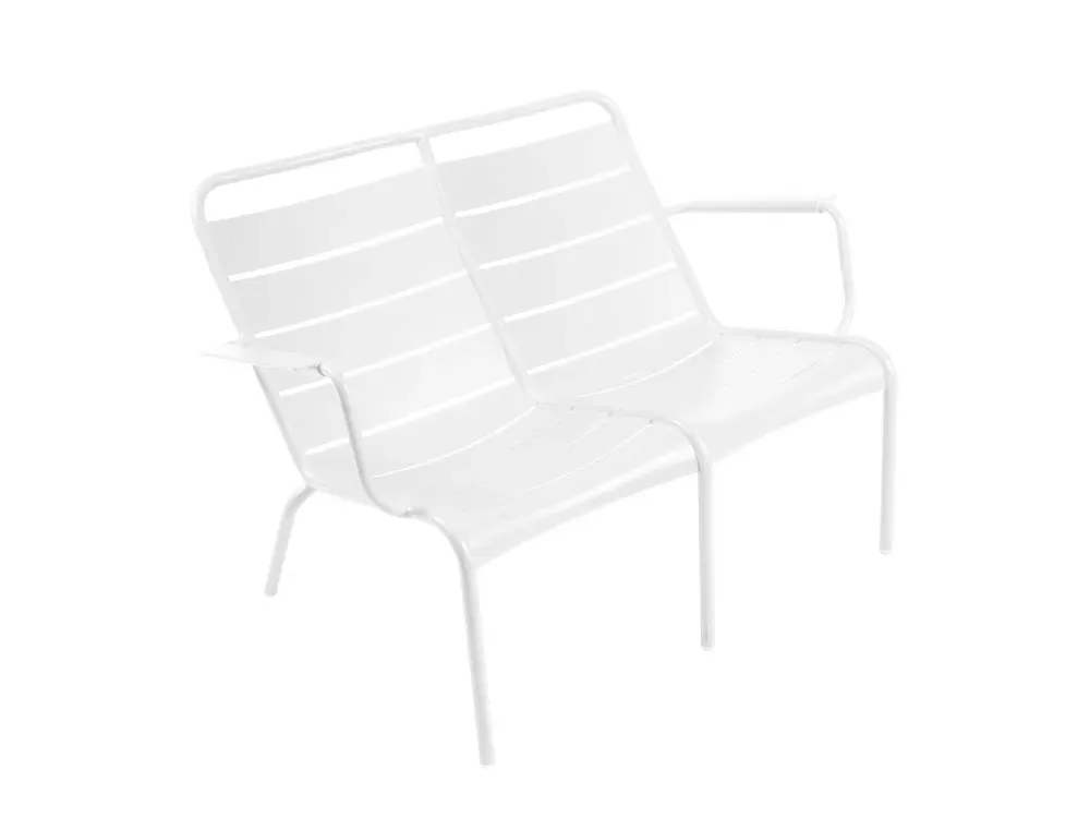 Fermob Fauteuil Duo LUXEMBOURG - 01 blanc coton