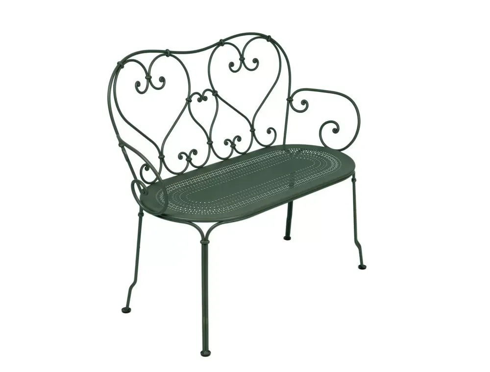 Fermob Banc 1900  - 02 vert cèdre