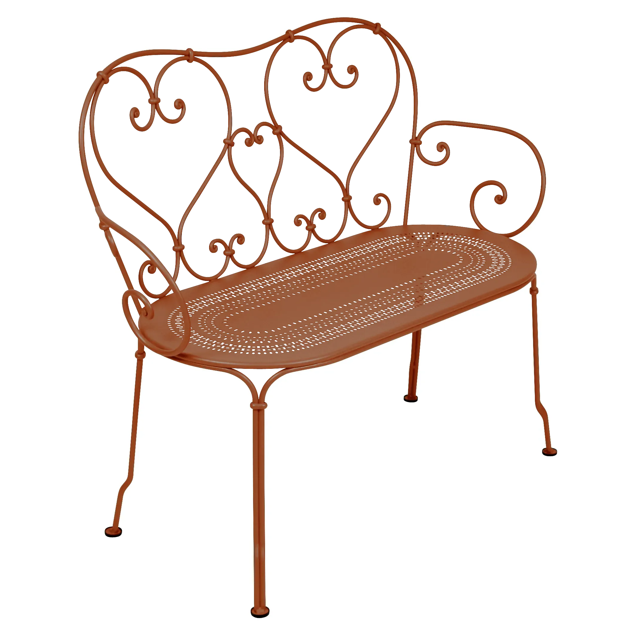 Fermob Banc 1900  - E2 orange confite