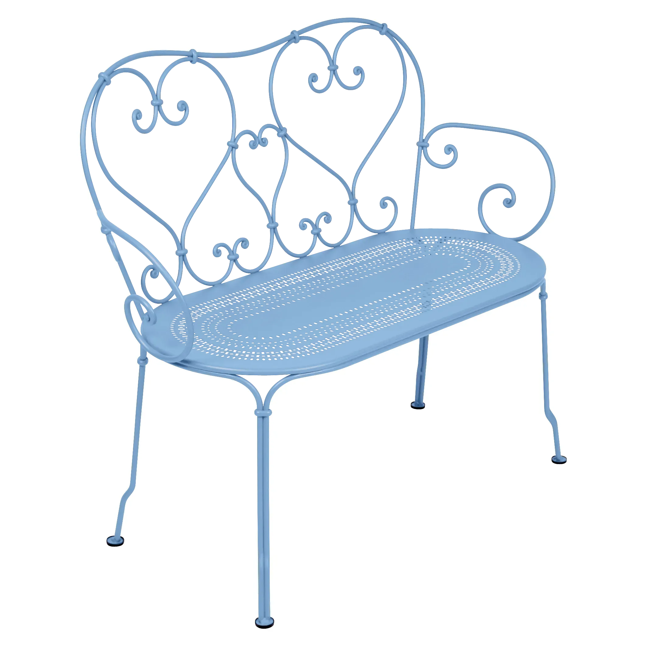 Fermob Banc 1900  - E1 bleu-maya