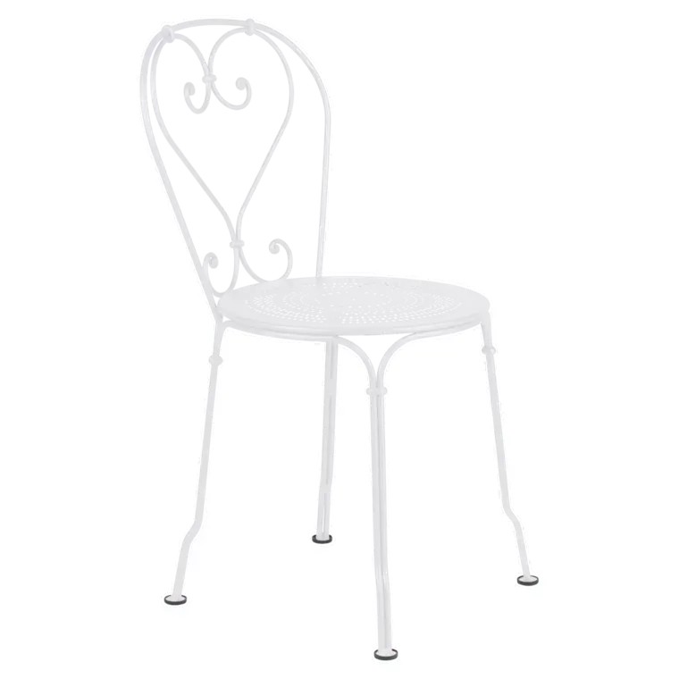 Fermob Chaise 1900  - 01 blanc coton