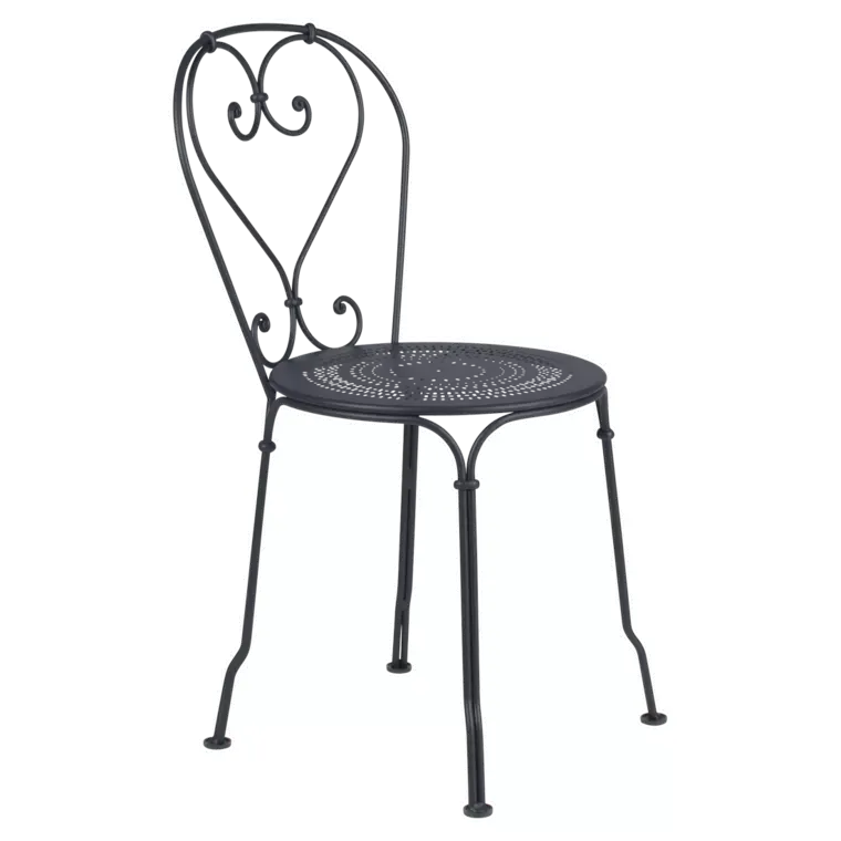 Fermob Chaise 1900  - 47 anthracite mat