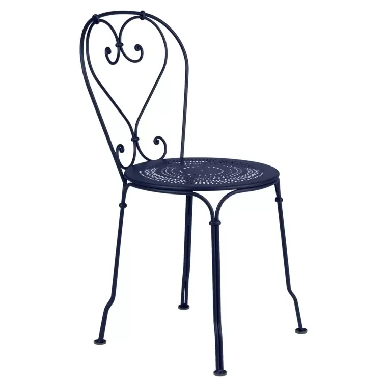 Fermob Chaise 1900  - 92 bleu abysse