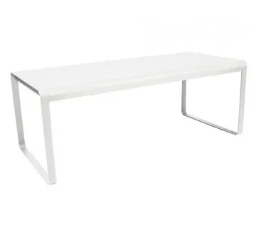 Fermob Table BELLEVIE - 01 blanc coton - 196 x 92 cm