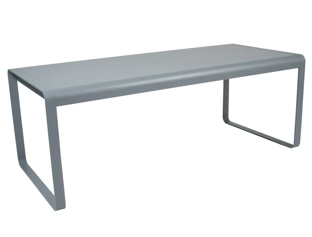 Fermob Table BELLEVIE - 26 gris orage - 196 x 92 cm