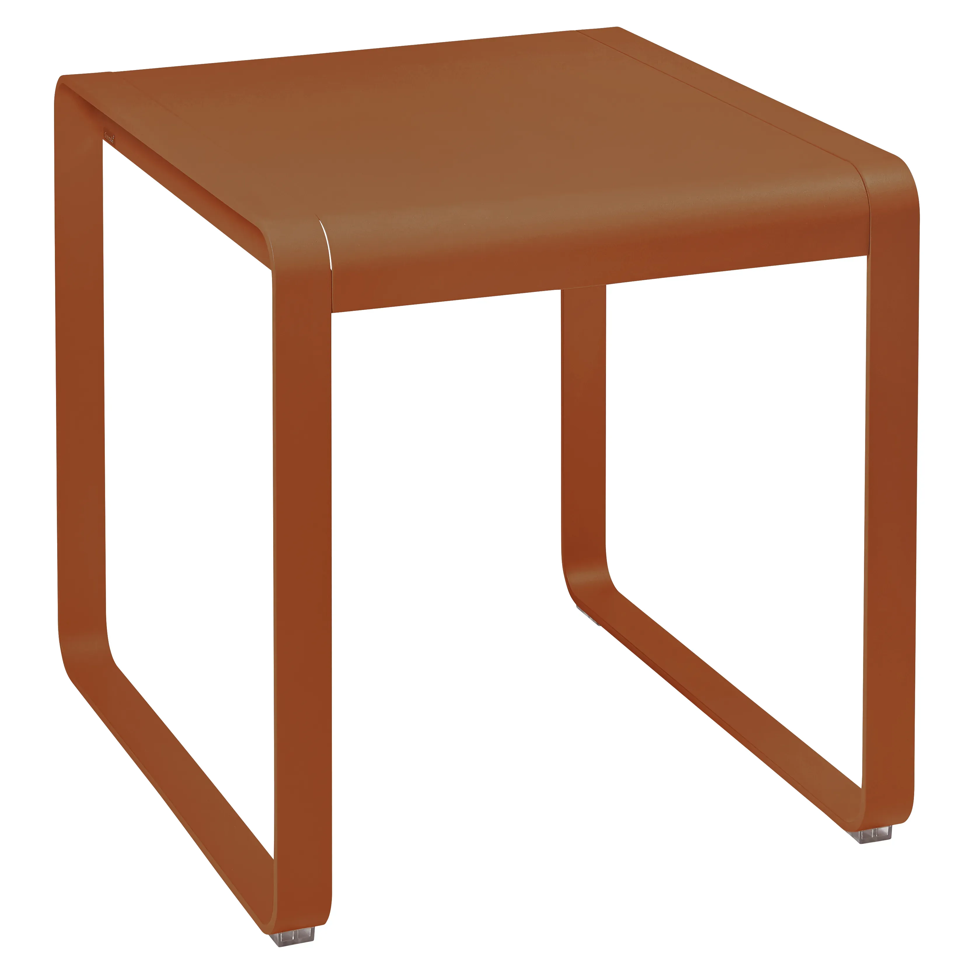 Fermob Table BELLEVIE - E2 orange confite - 74 x 80 cm