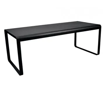 Fermob Table BELLEVIE - 42 réglisse - 196 x 92 cm