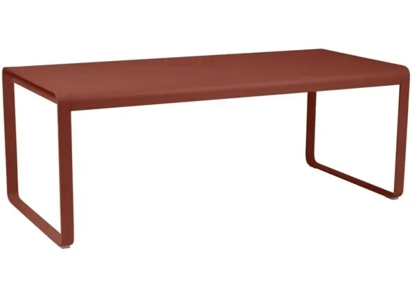 Fermob Table BELLEVIE - 20 ocre rouge - 196 x 92 cm