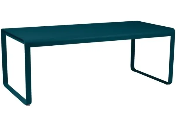 Fermob Table BELLEVIE - 21 bleu acapulco - 196 x 92 cm