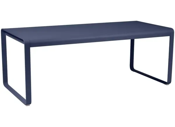 Fermob Table BELLEVIE - 92 bleu abysse - 196 x 92 cm