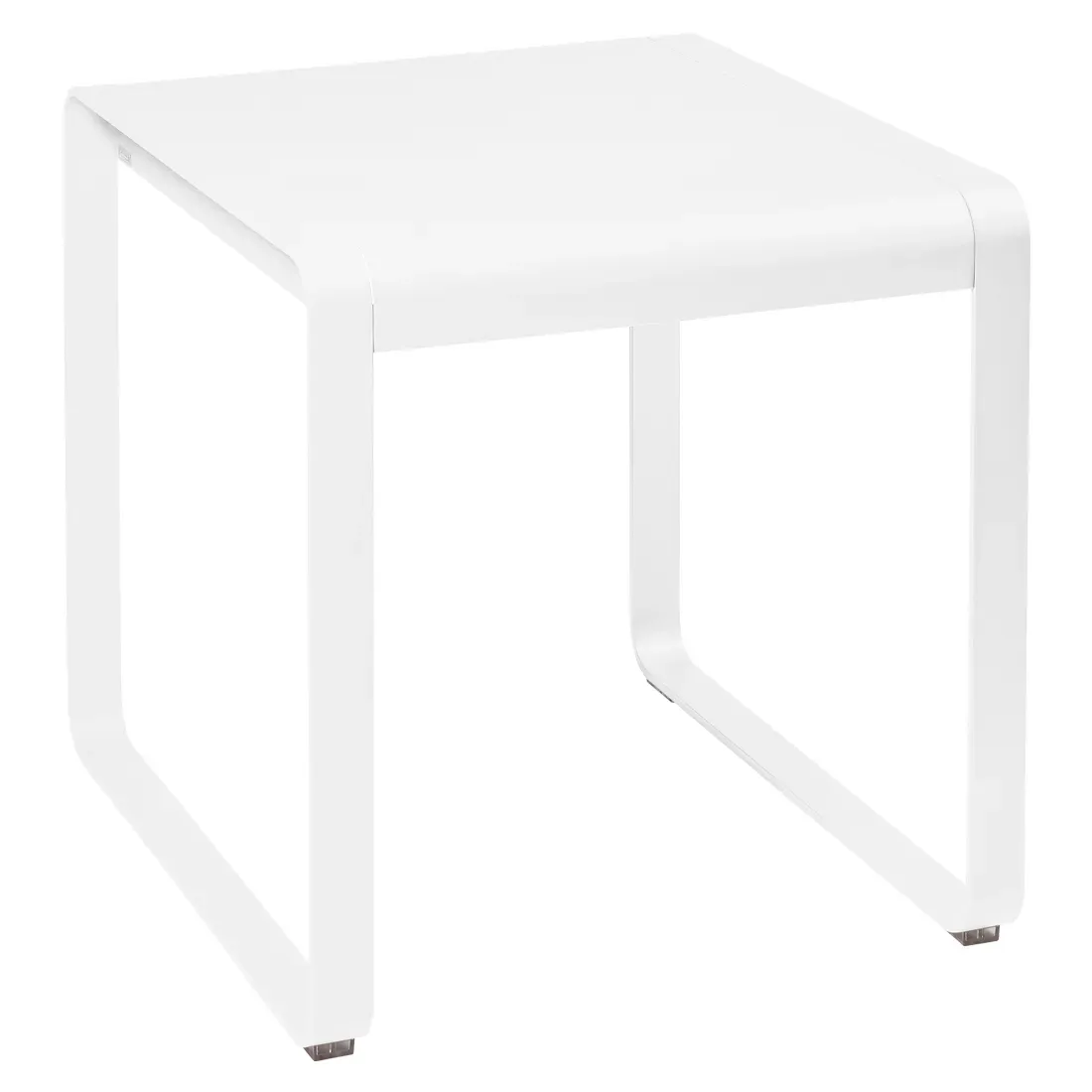 Fermob Table BELLEVIE - 01 blanc coton - 74 x 80 cm