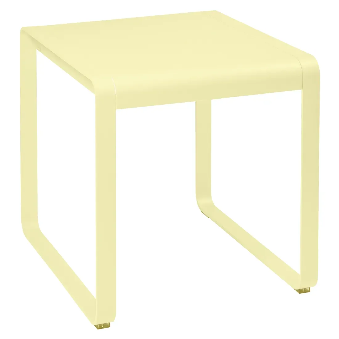 Fermob Table BELLEVIE - A6 citron givré - 74 x 80 cm