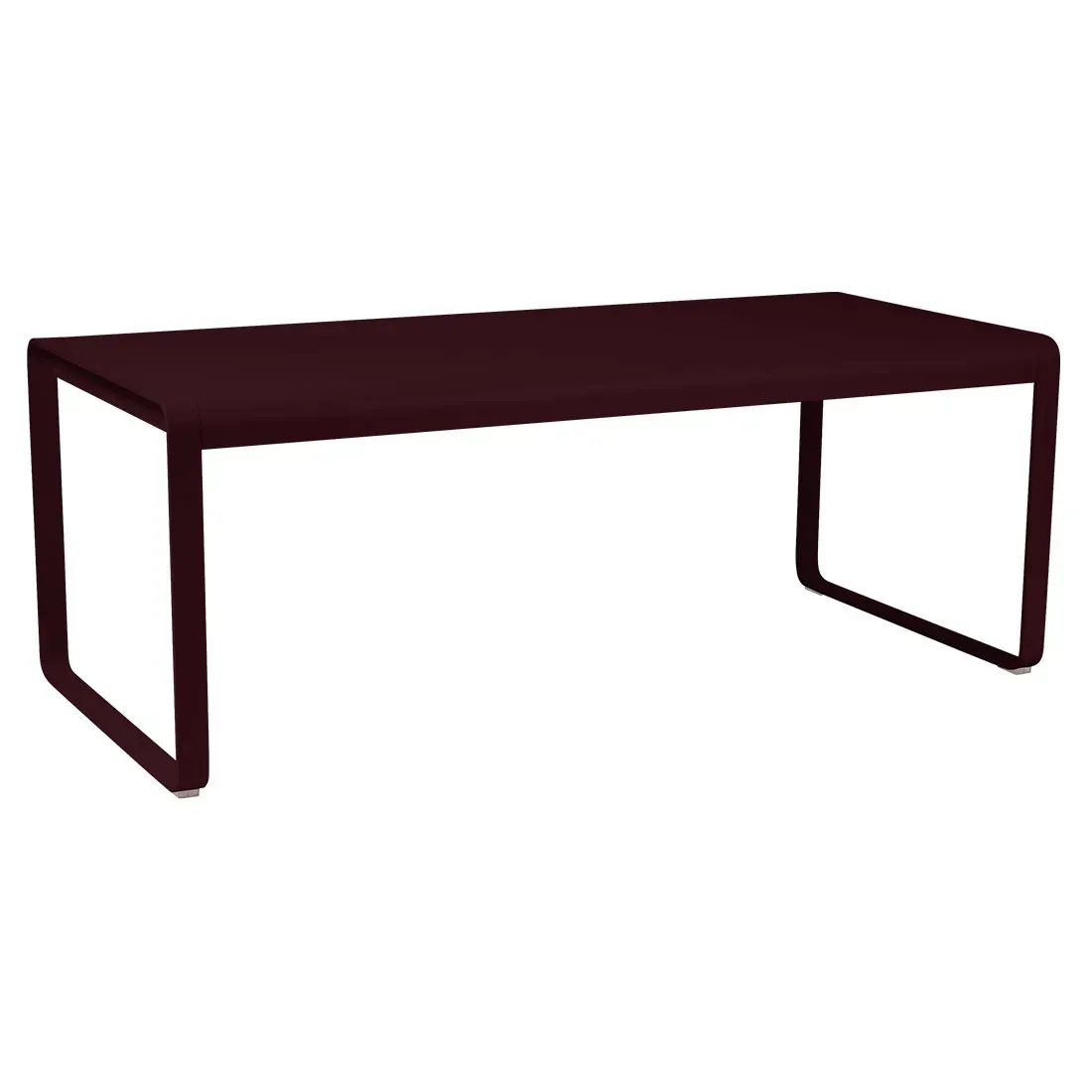 Fermob Table BELLEVIE - B9 cerise noire - 196 x 92 cm