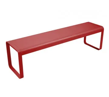 Fermob Banc BELLEVIE - 43 piment