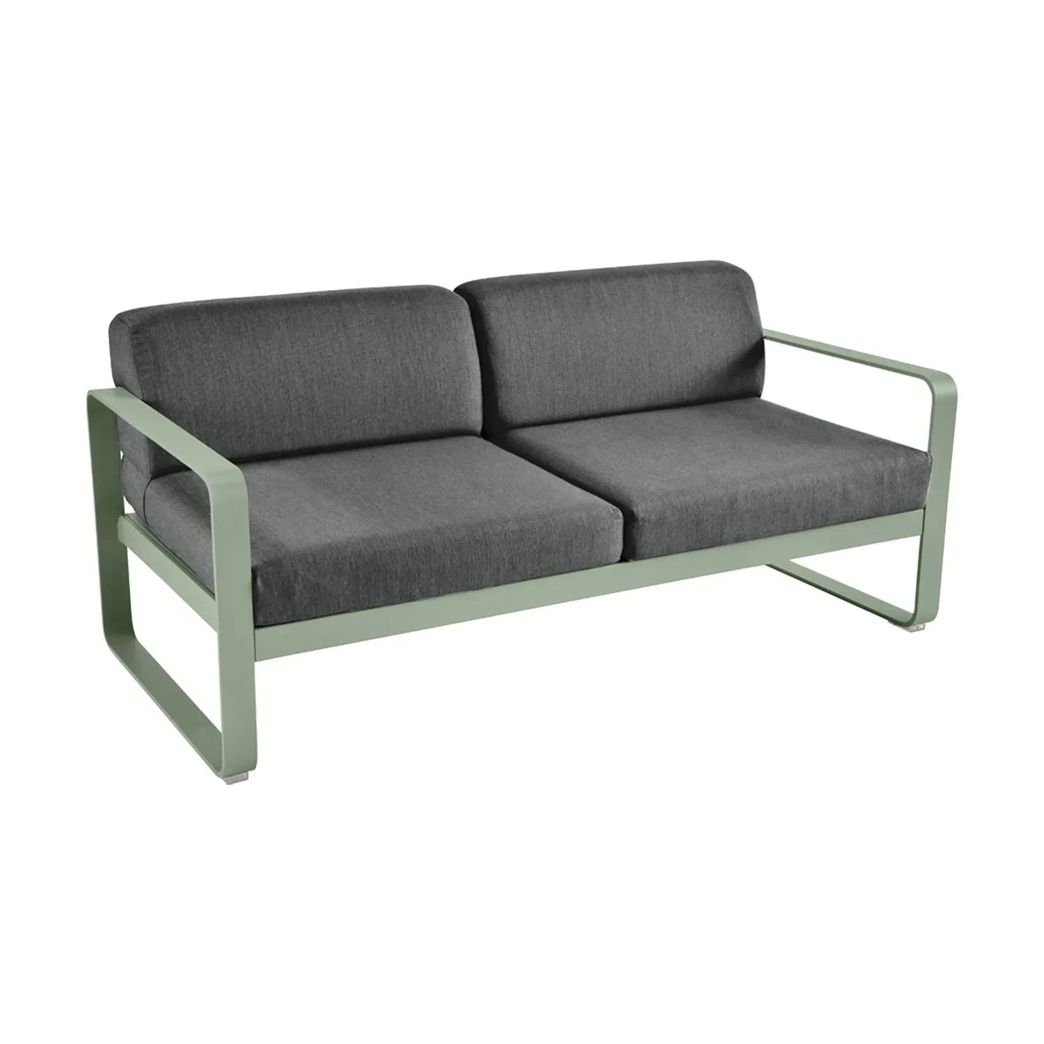 Fermob Canapé deux places BELLEVIE - 82 cactus mat - gris graphite