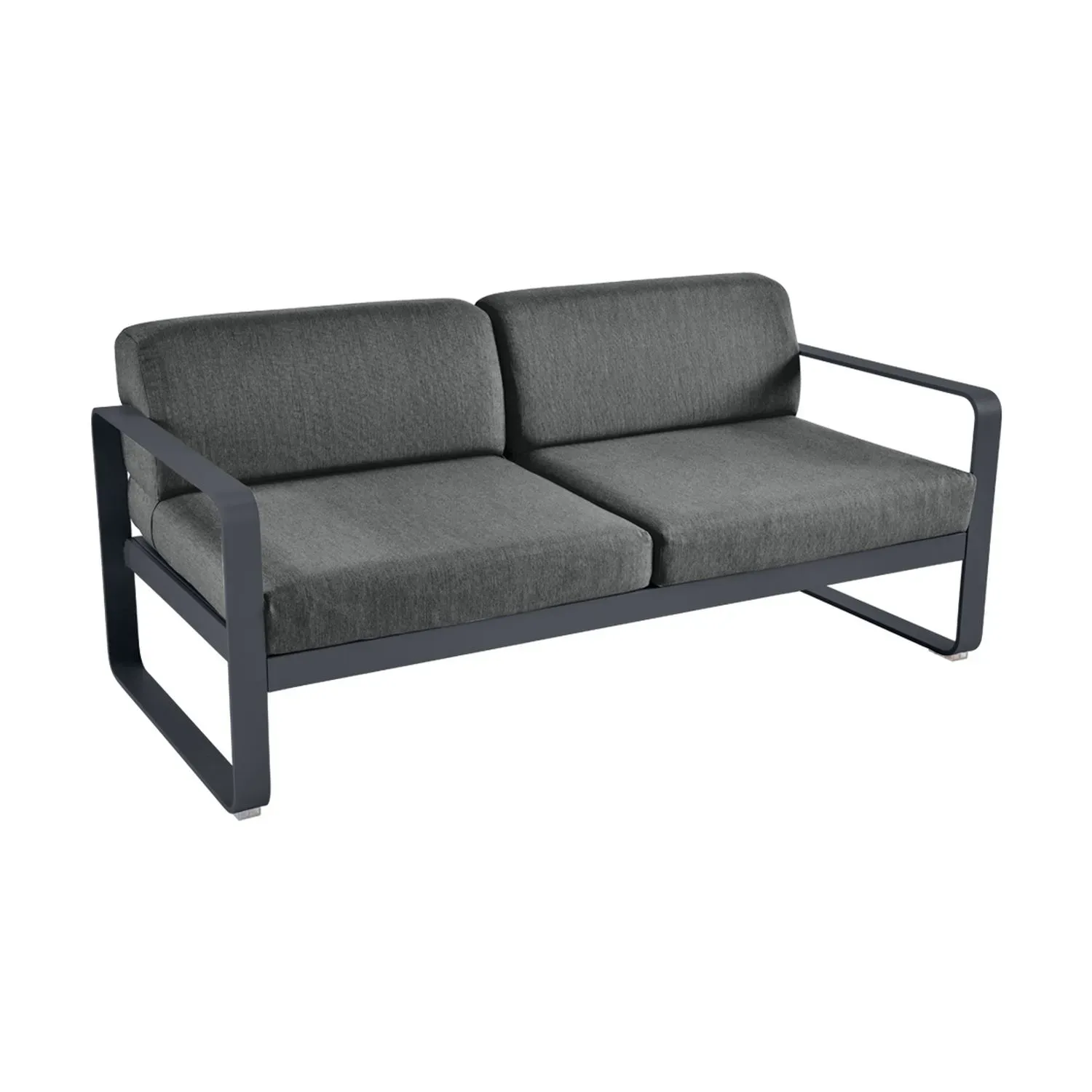 Fermob Canapé deux places BELLEVIE - 47 anthracite mat - gris graphite