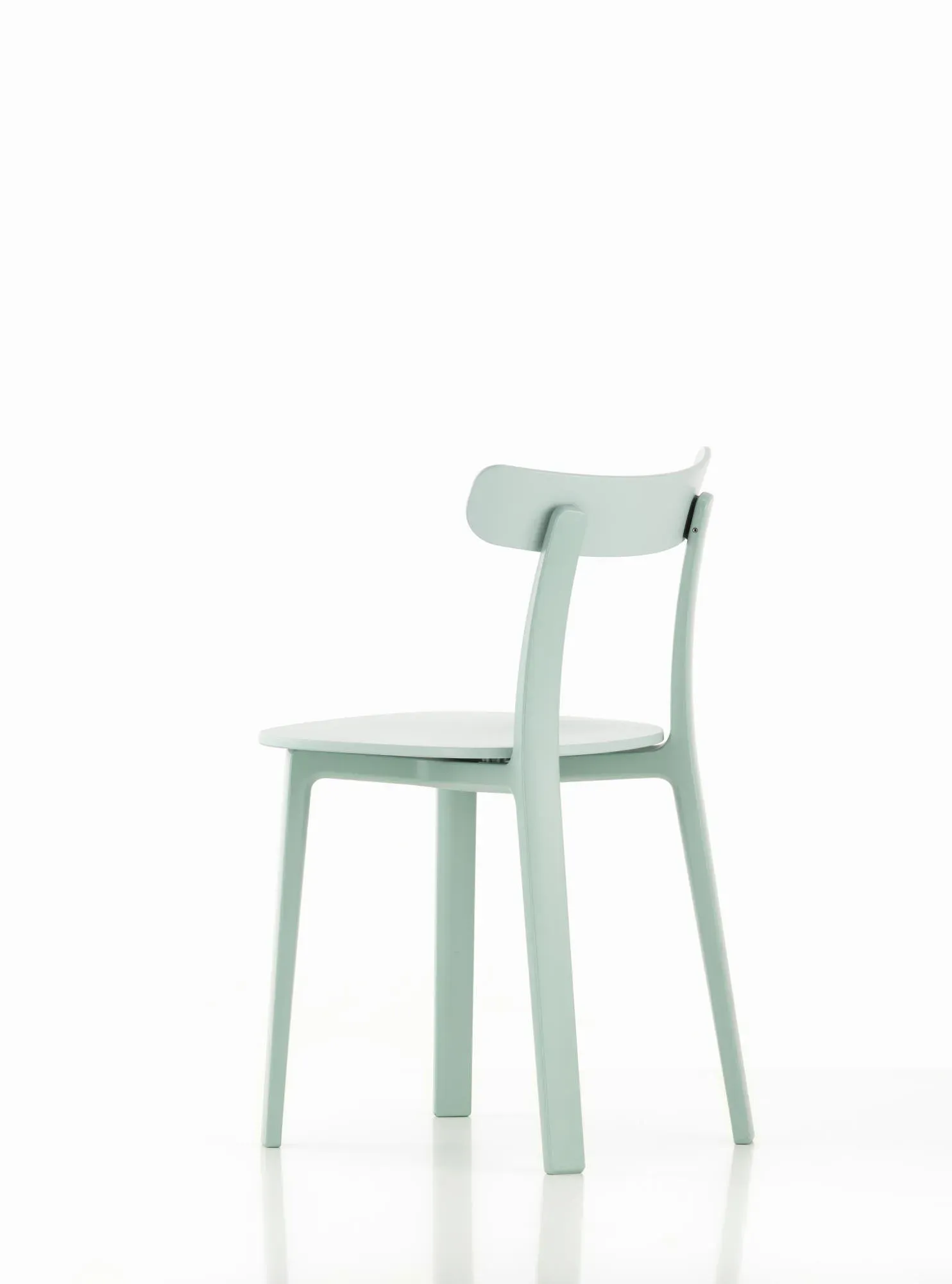 Vitra All Plastic Chair - gris glace - deux teintes