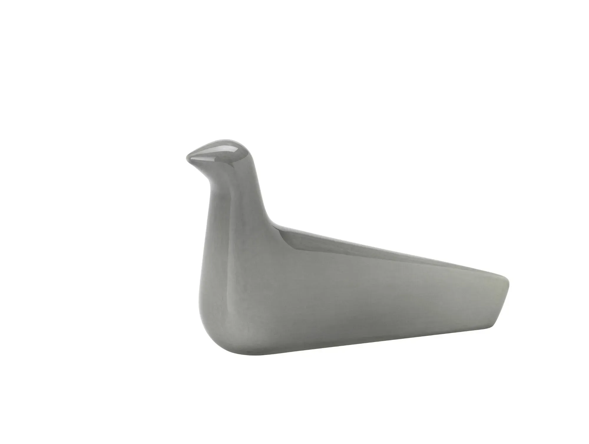 Vitra L'Oiseau - gris mousse brillant
