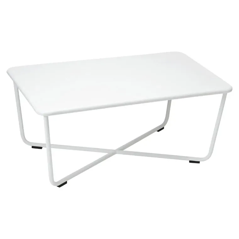 Fermob Table basse CROISETTE - 01 blanc coton