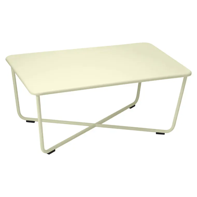 Fermob Table basse CROISETTE - 65 vert tilleul