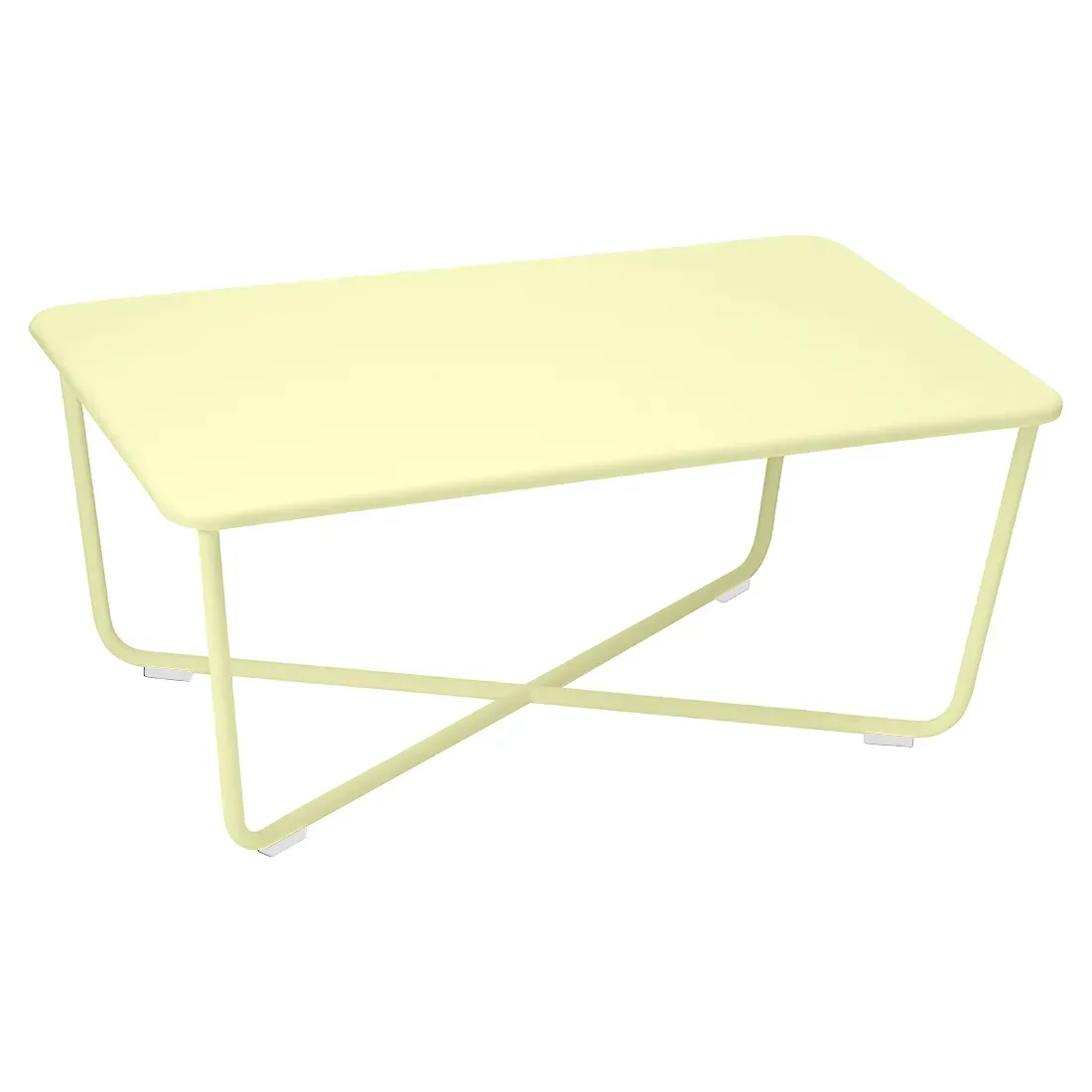 Fermob Table basse CROISETTE - A6 citron givré