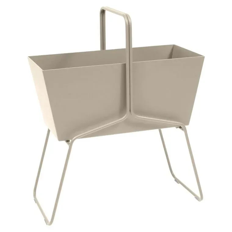 Fermob Jardinière BASKET - 14 muscade - 85 x 70 x 34 cm