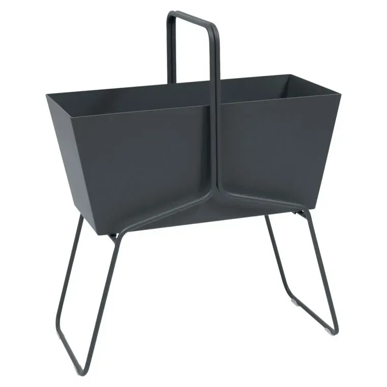 Fermob Jardinière BASKET - 47 anthracite mat - 85 x 70 x 34 cm