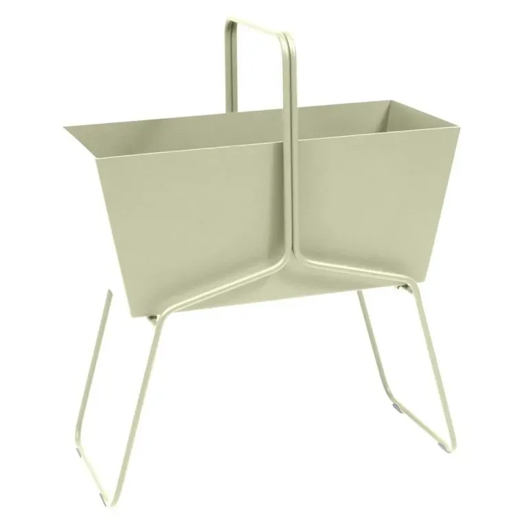 Fermob Jardinière BASKET - 65 vert tilleul - 85 x 70 x 34 cm