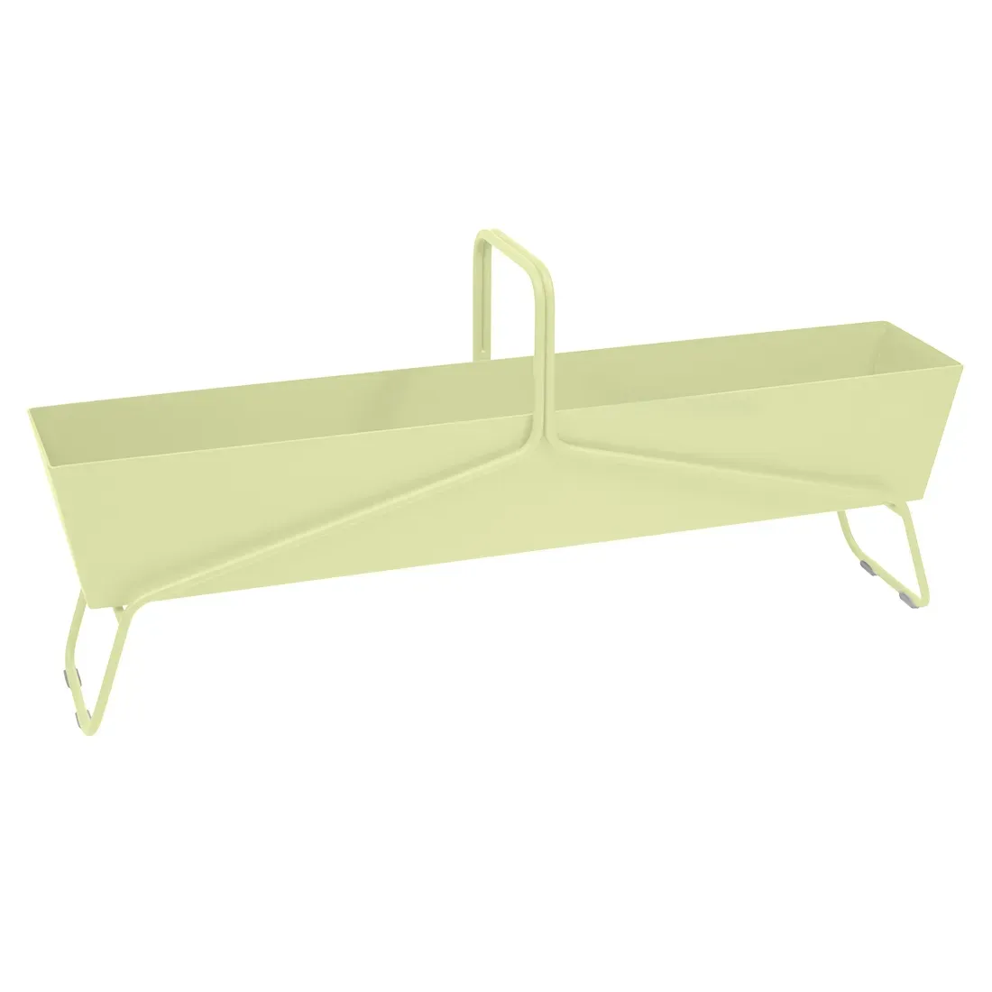 Fermob Jardinière BASKET - A6 citron givré - 54 x 119 x 34 cm
